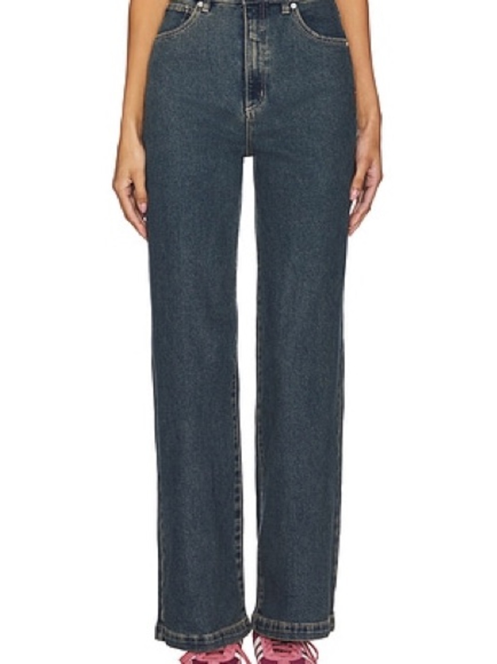 Abrand 94 High Wide Quinn Jeans NWT 29 90s Baggy Skater Grunge Retro Dark Wash